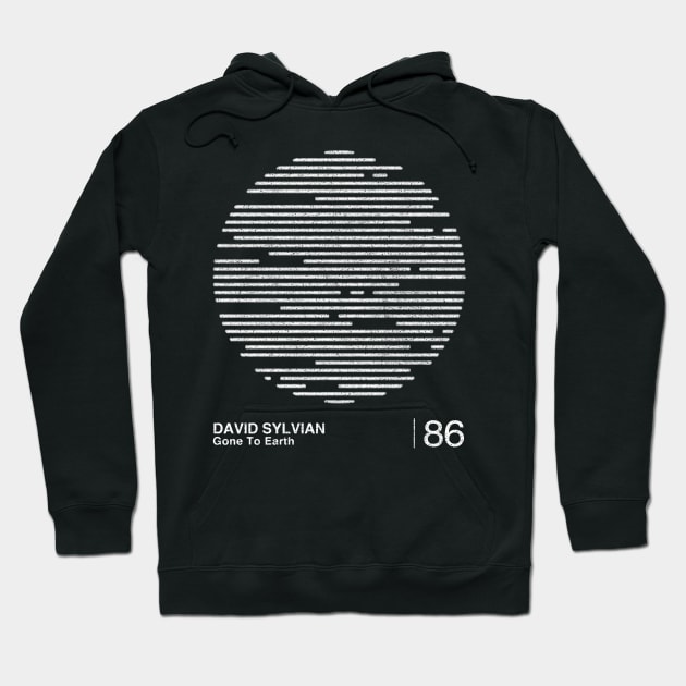 Gone To Earth / David Sylvian / Minimalist Graphic Artwork Design Hoodie by saudade